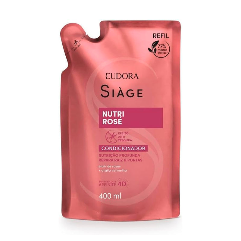 Eudora Refil Siàge Nutri Rosé Condicionador 400ml