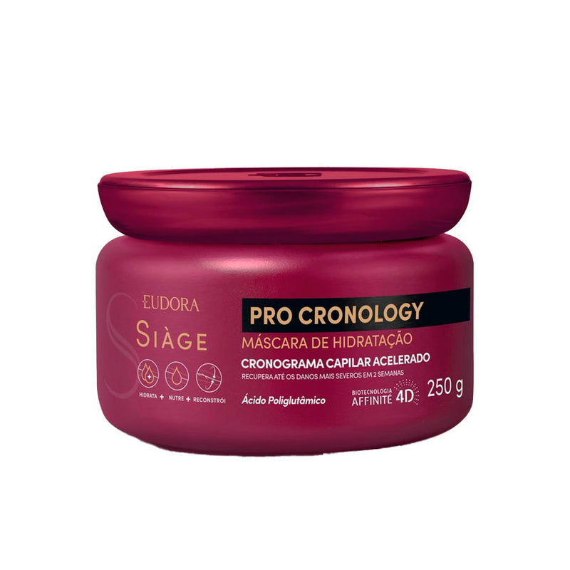 Eudora Siàge Pro Cronology  Máscara de Hidratação - 250g