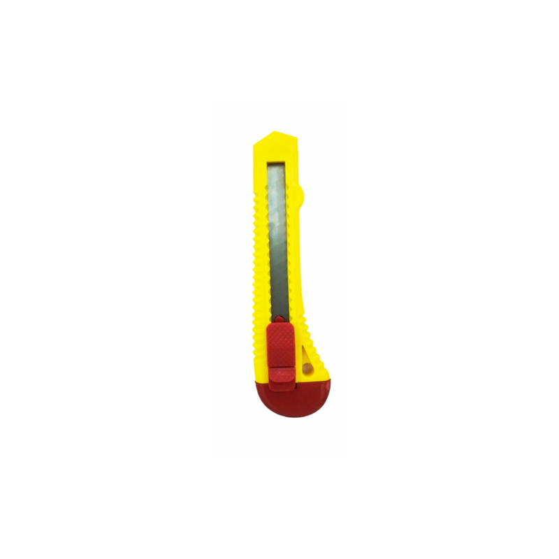 Estilete Escolar PP Cores Diversas 18mm Bt-353