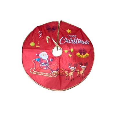Saia para Árvore de Natal Vermelha