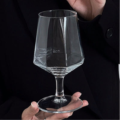 Jogo De Taça Vidro Cristal 435Ml  6 Peças Deli