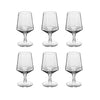 Jogo De Taça Vidro Cristal 435Ml  6 Peças Deli