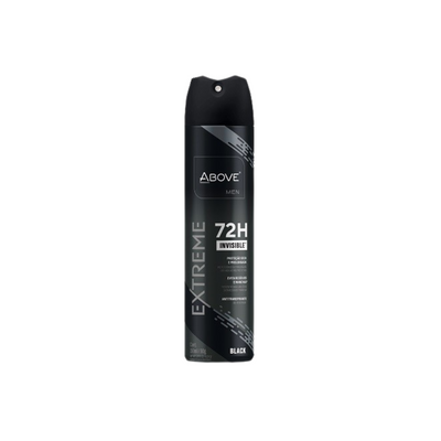 Desodorante Antitranspirante Above Extra Black 150ml
