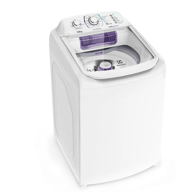 MÁQUINA DE LAVAR ELECTROLUX 12KG BRANCA TURBO ECONOMIA SILENCIOSA COM CESTO INOX LAC12 220V