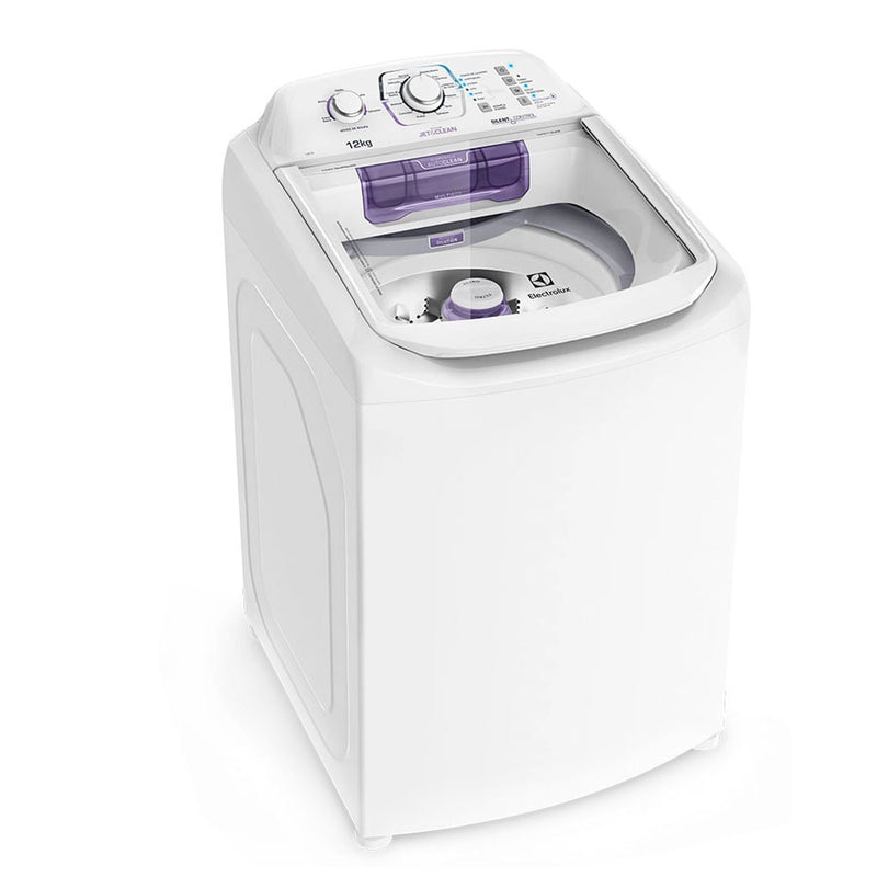 MÁQUINA DE LAVAR ELECTROLUX 12KG BRANCA TURBO ECONOMIA SILENCIOSA COM CESTO INOX LAC12 220V