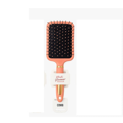 Escova de Cabelo Plástica Rosa 25cm 1228