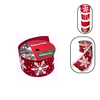 Fita Natalina Decorada Vermelha Estampas Diversas 6,3cm 5m