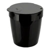 Lixeira Ou Infinity  Preta  - 5 L