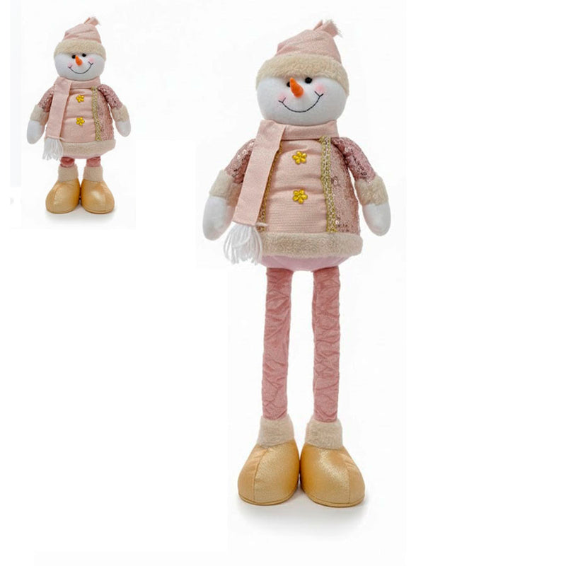 Boneco Decorativo Natalino com Ajuste de Altura - (30cm a 45cm)