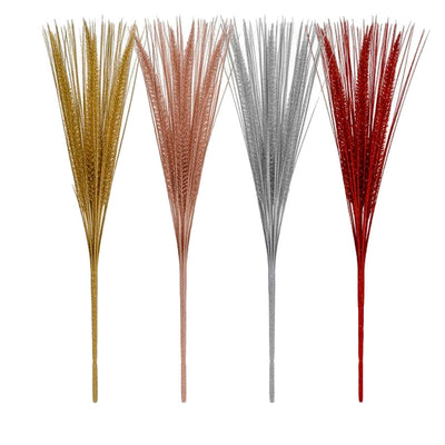 Ramo Natalino Decorativo com Glitter - 70cm