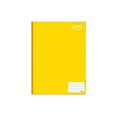 Caderno Brochurão CD Class 80 Folhas Amarelo