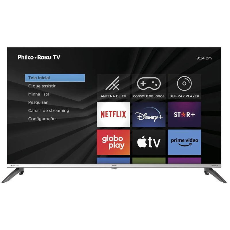 Smart TV 42” Philco PTV42M9GR2CMB LED Roku TV