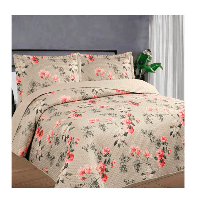Colcha Jasmim Casal Habitat 220X240 Cores Diversas