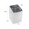 LAVA ROUPAS ELECTROLUX PREMIUN CARE 15KG  COM CESTO INOX,JET & CLEAN E TIME CONTROL   (LEC17)