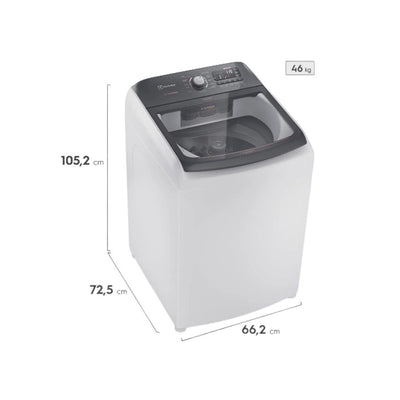 LAVA ROUPAS ELECTROLUX PREMIUN CARE 15KG  COM CESTO INOX,JET & CLEAN E TIME CONTROL   (LEC17)