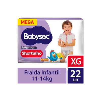 Fralda Babysec Galinha Pintadinha Pants Mega XG 22 Un