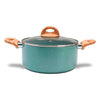 Conjunto de Panelas 5 Peças Industrial Pratic Cook Green  Mimo