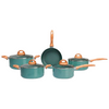 Conjunto de Panelas 5 Peças Industrial Pratic Cook Green  Mimo