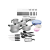 Kit Cozinha Tramontina 47 Peças Cinza