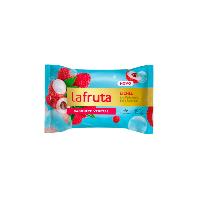 Sabonete em Barra Vegetal  La Fruta Lichia 150g