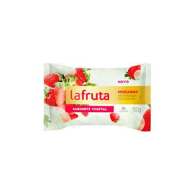 Sabonete em Barra Vegetal  La Fruta Morango 150g
