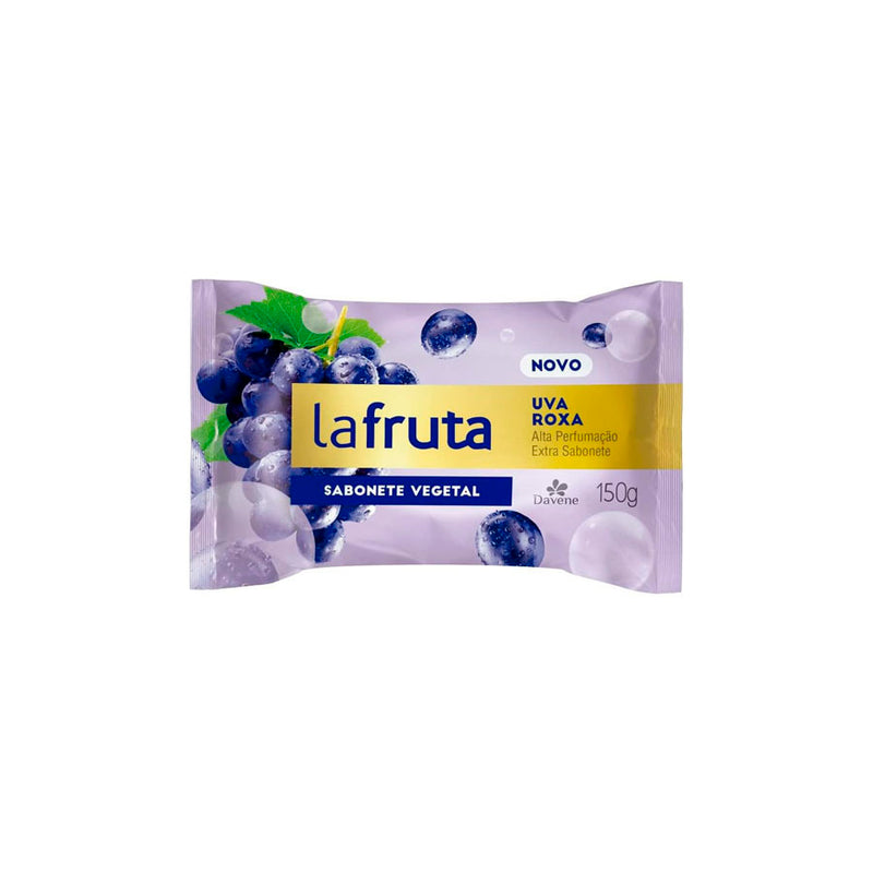 Sabonete Em Barra Vegetal Uva Roxa 150g