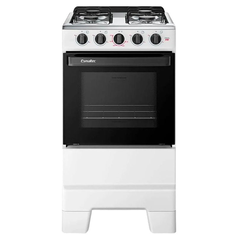 Fogão 4 Bocas Esmaltec Ideal Pop Branco F4ISB 4120
