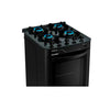Fogão Esmaltec Perola Glass 4115 4 Bocas com Acendimento Automático Preto