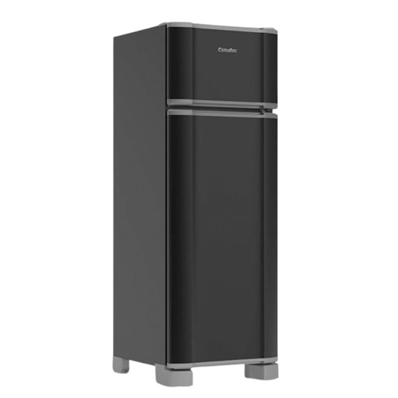 Geladeira Esmaltec Rcd34 Pro Black 276 Litros 2 Portas