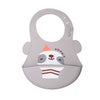 Babador De Silicone Com Pega Migalhas