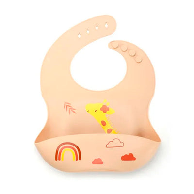 Babador De Silicone Com Pega Migalhas