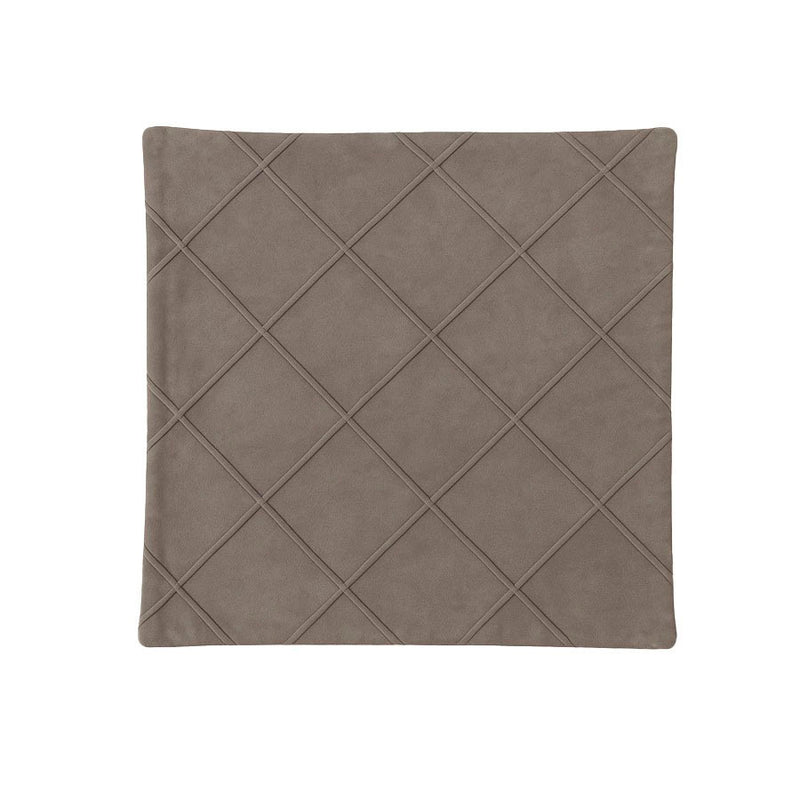Capa de Almofada Camurça Listra Preta - BT-3106