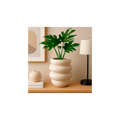 Vaso Decorativo Para Flores em Cerâmica - 13 cm