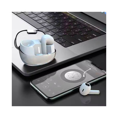 Fone de Ouvido Bluetooth Branco Moyue 1575