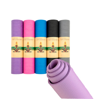 Tapete para Yoga Antiderrapante - Cores Diversas