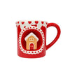 Caneca Natalina com Personagem em Relevo - 500ml (Modelos Variados)
