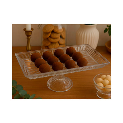 Suporte para Bolos e Doces em Vidro