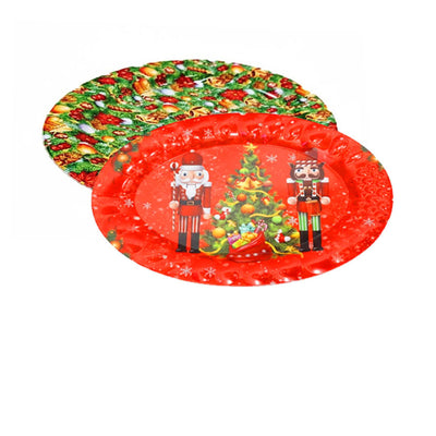 Bandeja Natalina Oval  34x44 cm - Estampas Diversas