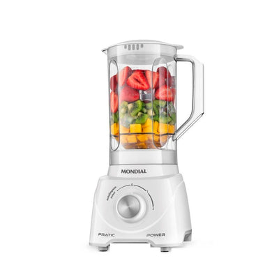 Liquidificador Pratic Power Mondial Branco  127v