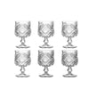 Conjunto de 6 Taças Pequenas de Vidro para Licor Sortidas 50ML