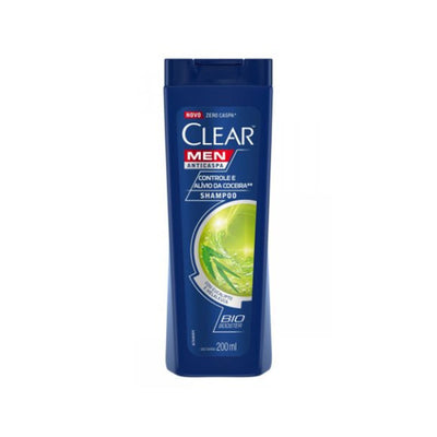 Shampoo Clear Anticaspa Alívio da Coceira 200ml