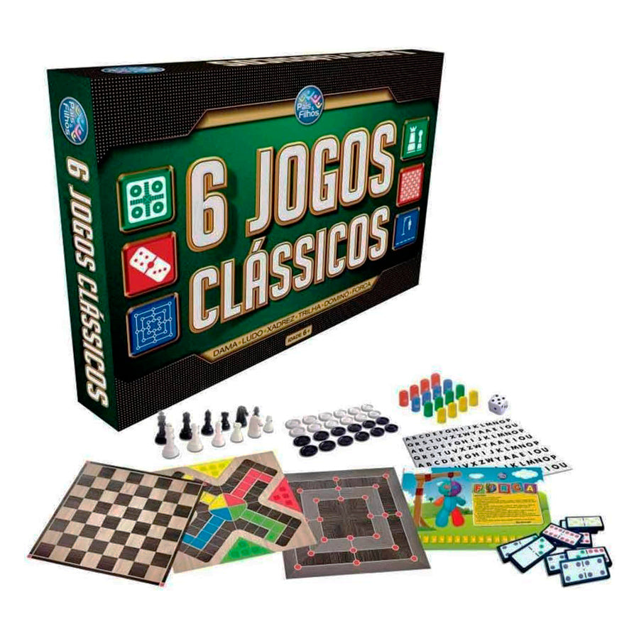 6 Jogos Clássicos - Pais e Filhos
