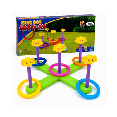 Jogo Das Argolas Coordenação Motora Visual - Pais & Filhos