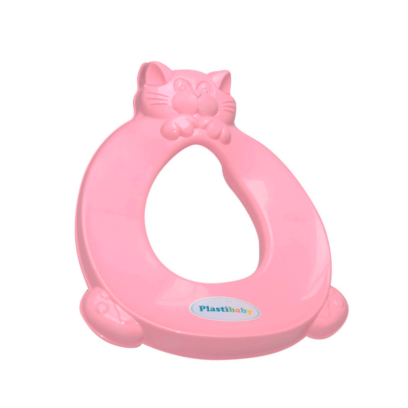 Redutor de Assento Sanitário Infantil Gatinho - Rosa