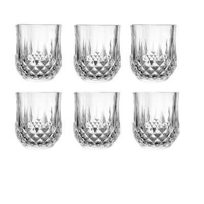 Conjunto 6 Copos de Vidro Para Lincor 45 Ml Deli