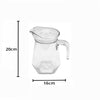 Jogo de Jarra Diamond Drink 7 Peças Deli Glass