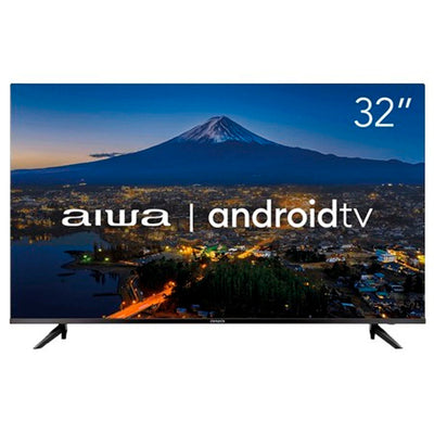 Smart TV AIWA 32  Android HD Borda Ultrafina HDR10 Dolby Áudio AWS