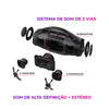 Caixa de Som Bluetooth AIWA Boombox Plus  200W Azul Meia Noite