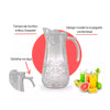 JARRA DE VIDRO 1,7 L DELI GLASS YZH-35