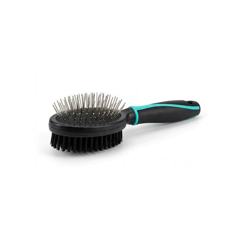 Escova Pet Dupla Face P - Desembola, Remove Pelos Mortos